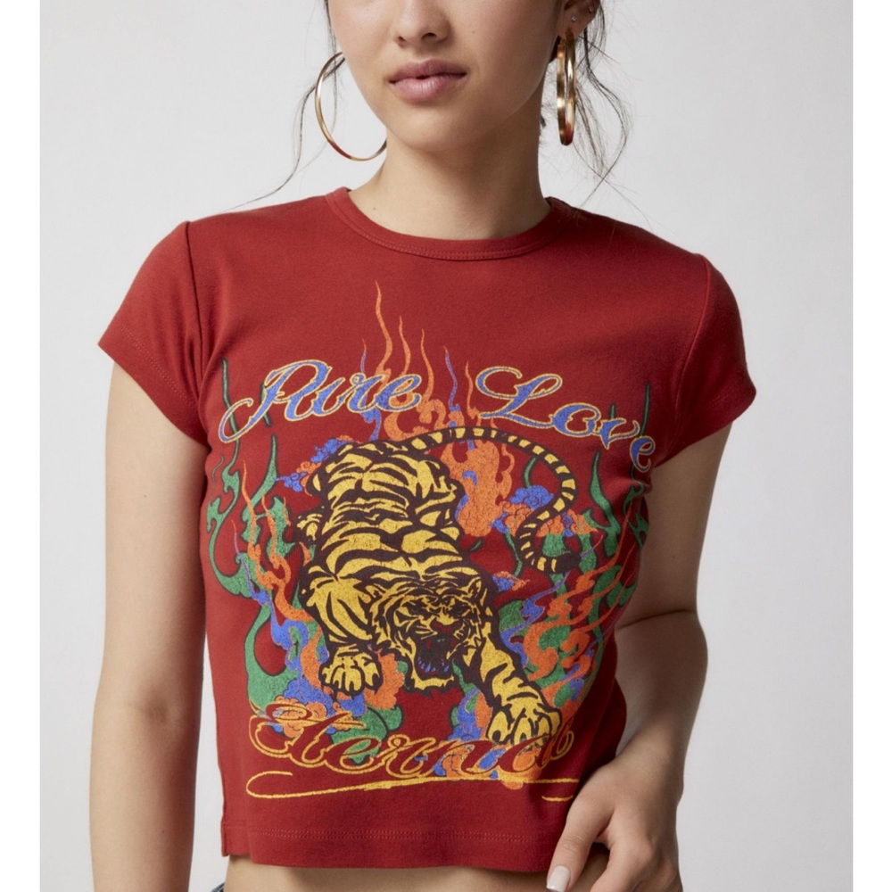 Pure Love Tiger Baby Tee